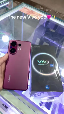 Si cantik ada lagi nih. Vivo v60 8/256 warna purple di jamin cantik kaya kamu✨😍 #vivo #v60 
