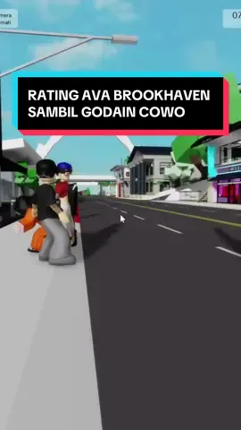 RATING AVA BROOKHAVEN SAMBIL GODAIN COWO KEMBAR GANTENG !!!!! 😱😍❤️‍🔥 #gaming #roblox #brookhaven #rating 