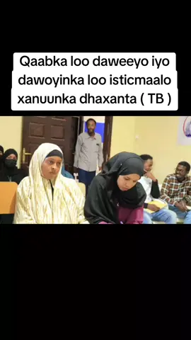 Muuqaalkani waa kii ugu muhiimsanaa, ee aan baryahaa soo galiyo, waxa aanu si kooban kuugu sharxayaa qaabka loo daweeyo xanuunka wadankeena ugu badan oo ah Dhaxanta ( #TB ) iyo noocyada daawooyinka la siiyo iyo saamaynahooda, ardeyda barata qaybaha kala duwan ee cilmiga caafimaadku si wacan ha uga faa-iideystaan, hana isu sii gudbiyaan insha allaa ( Sharing ).