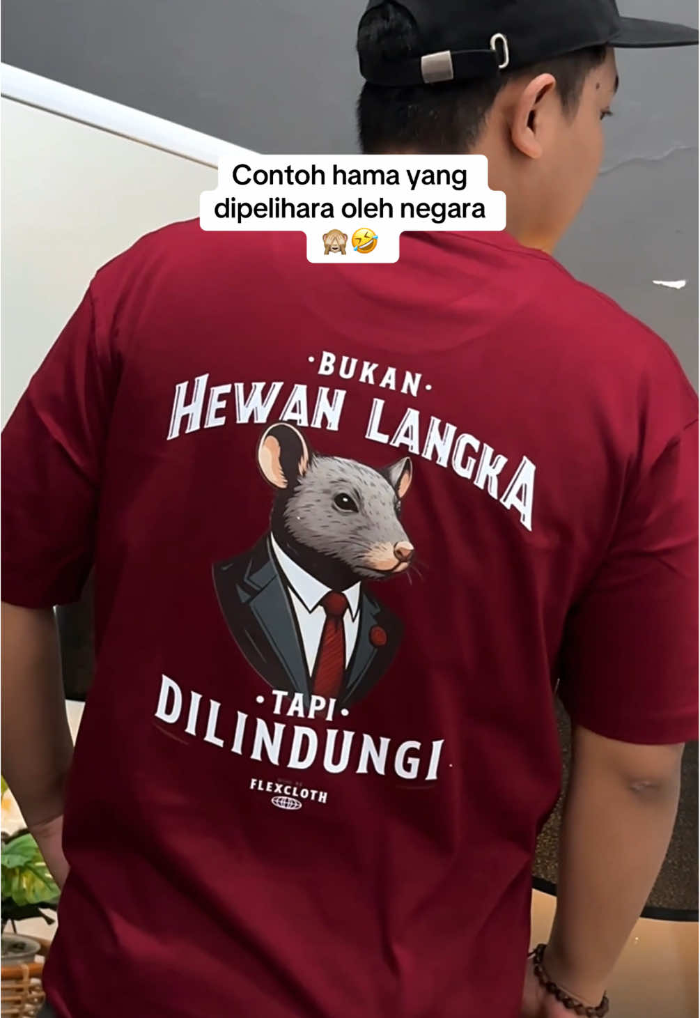 Pas keluar pake baju ini, buset langsung banyak yg nanya beli dimana😅✌️ #demodpr #tikusberdasi #tikuskantor #kaosviral