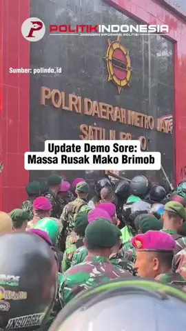 Update demo sore, Jumat 29 Agustus 2025.