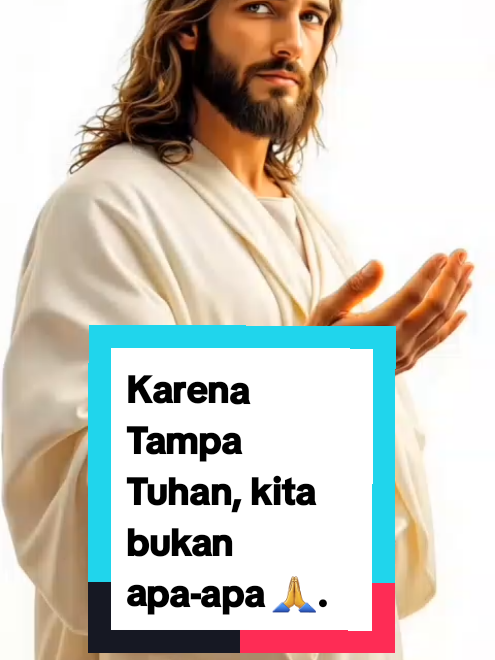 🙏 TUHAN YESUS ✝️♥️🙏 Memberkati di manapun kita berada saudara-saudaraku. Karena tampa Tuhan kita bukan apa-apa🙏 #renunganrohani #Tuhanyesusbaik #tuhanyesusmemberkati #fyppppppppppppppppppppppp  #tiktokrohanikristen😇🙏 