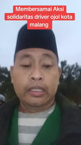 membersamai Aksi solidaritas driver ojol kota malang  #polri #driverojol #brimob #demo #dpr 
