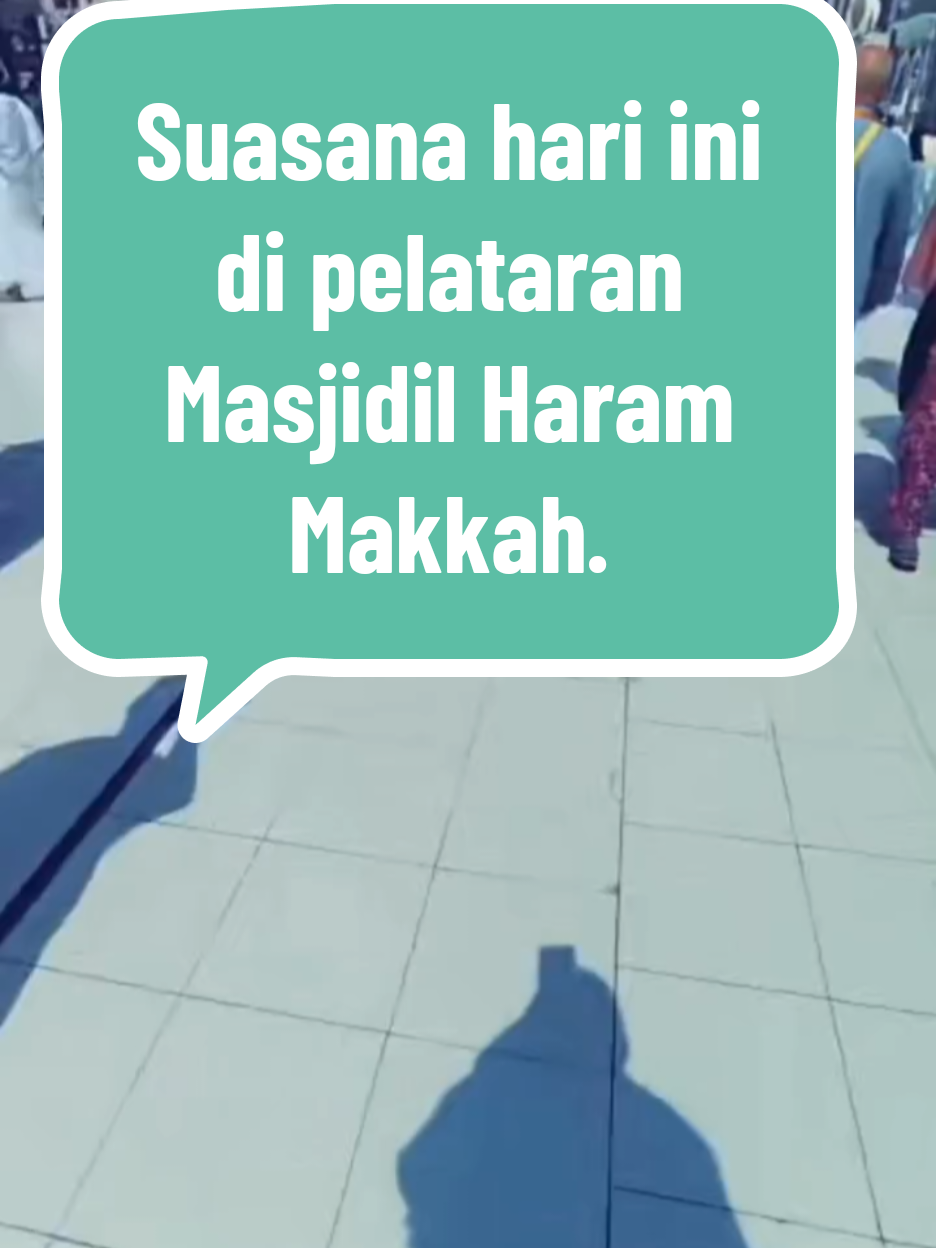 Suasana saat ini guysss... di pelataran Masjidil Haram, para jama'ah umroh lalu lalang di sekitar Masjidil Haram untuk menunaikan thowaf, Sa'i dan tahalul di sekitar Ka'bah Makkah Al-Mukarramah, Do'a saya buat teman teman, semoga Allah mudahkan segalanya dan Allah panggil ke Mekah dan Madinah, untuk melaksanakan haji dan umroh Aamiin yra 🤲🤲🤲, #Umroh #haji #Rindubaitullah #Rindurosulullah #Samiratravel 