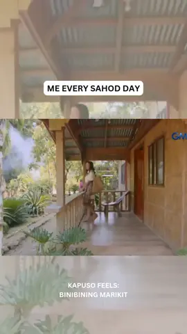 Sino ba naman ang hindi magiging good mood pag may laman ang bank account! #BibiningMarikit #HerleneBudol #KapusoFeels #GMANetwork #Kapuso