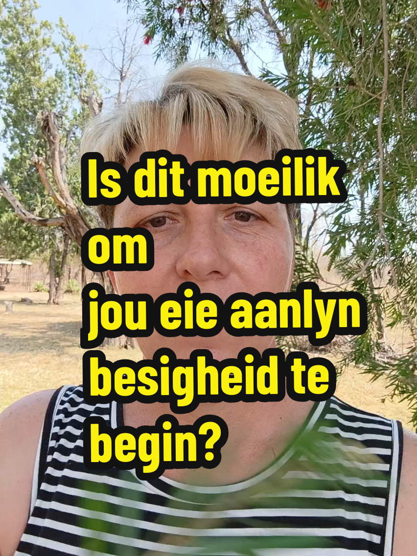 is dit moeilik om jou eie aanlyn besigheid te begin? Nee dit is nie!! Jy kort net daai plan wat veilig en maklik is en een maal betaal en nooit weer koste te hê nie #fyp #stayathomemom #makemoneyfromhome #southafrica #secondincome #australie #workfromhome #sosialmedia #newzealand 