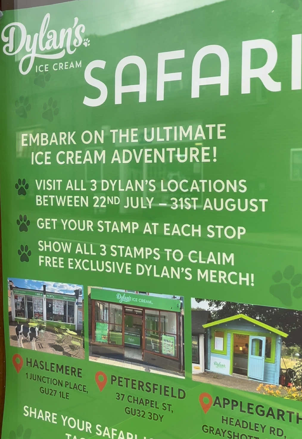 Last chance to complete the Dylan’s safari. Good luck everyone! Deadline: 31st August  #icecream #dylansicecream #fyp #icecreamchallenge 