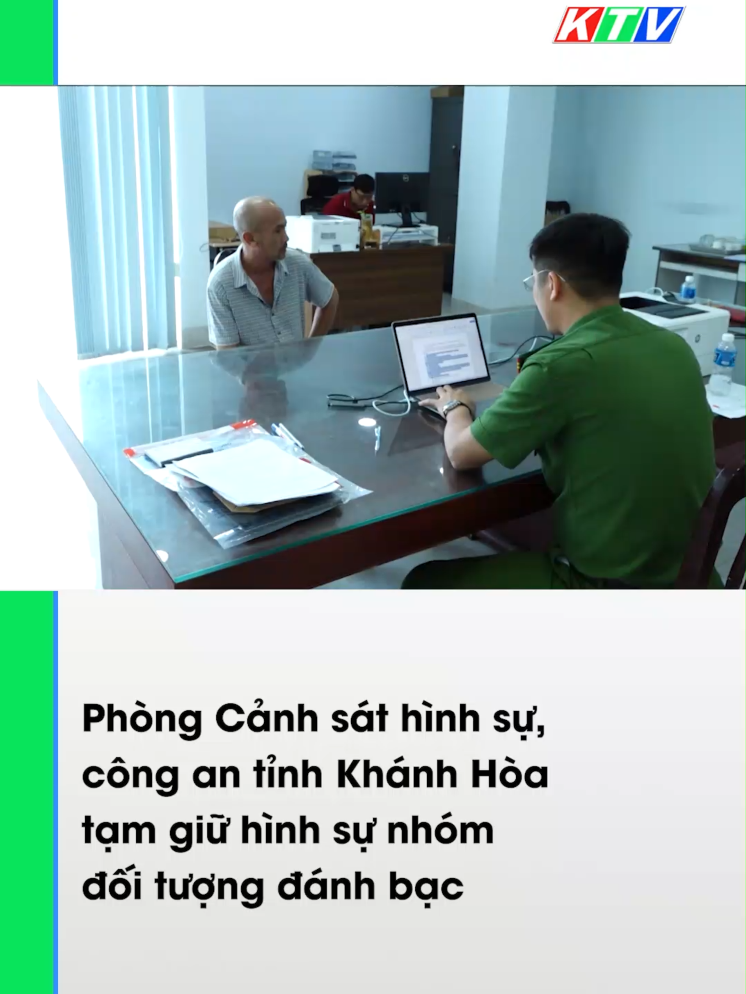 Phòng Cảnh sát hình sự, công an tỉnh Khánh Hòa tạm giữ hình sự nhóm đối tượng đánh bạc #baokhanhhoa #truyenhinhkhanhhoa #tintuckhanhhoa #tiktoknews #news