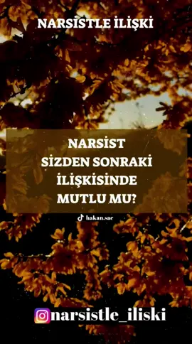 Bu paylaşımdaki bilgiler sadece eğitim amaçlıdır ve klinik bakımın yerini alması amaçlanmamıştır. Bu yüzden durumunuza özel rehberlik için bir sağlık uzmanına danışın. Bu sayfa genel olarak narsisizmi tartışıyor. Belirli bir kişiye atıfta bulunmaz. Narsist kişilik bozukluğu veya narsist özelliklere sahip olduğu için herhangi bir belirli kişiye atıfta bulunmak için kullanılmamalıdır. Paylaşımlar bilgilendirme ve farkındalık amaçlı hazırlanmıştır. Hiç bir şekilde tanı ve tedavi amaçlı kullanılamaz. Tanı ve tedavi gerektiren durumlar için lütfen hekimlere başvurunuz...   #narsistleilişki  #narsisttenkurtulmak #narsist #gizlinarsist #keşfet 
