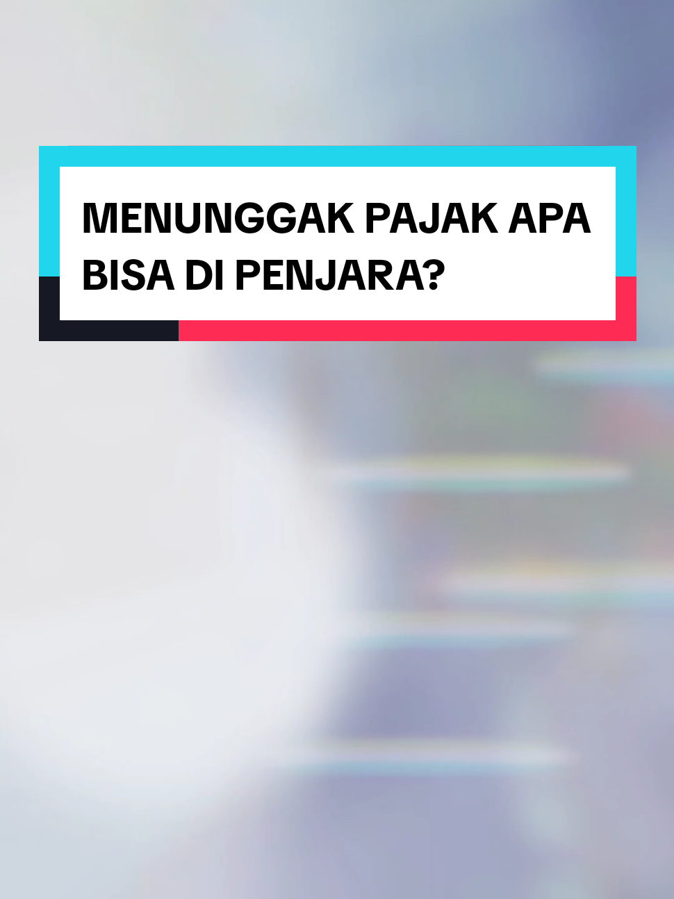 ⏩ Tidak membayar pajak kepada negara apakah secara hukum bisa di pidana? jawabannya BISA, wajib pajak yang menunggak atau sengaja tidak menyetorkan pajak kepada negara merupakan kategori tindak pidana perpajakan dengan sanksi pidana penjara 6 tahun & denda 4 kali pajak terutang yang belum di bayar! >> Pasal 39 UU KUP 💡 Selebihnya simak pada video penjelasan di atas! #CapCut #perpajakan #pengacara #lawyer #hukum 