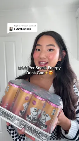 Replying to @rubyraul me too😍 my favourite flavours now on sale🙌🏼⚡️ @Sneak Energy LTD #naturalcaffeine #energydrinks #sneakenergy #dealdrops #backtoit 