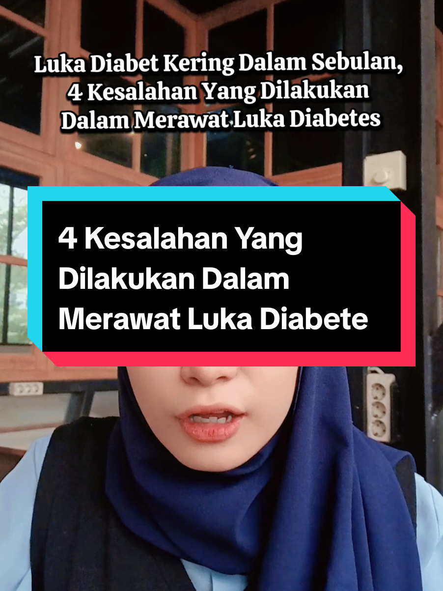 4 Kesalahan Yang Dilakukan Dalam Merawat Luka Diabete . . . #diabetes #lukadiabetes #guladarah #diabet #kesalahan 