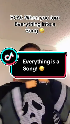 Who else turns everything into a song? 🤣 #gay #fyp #halloween #joke #trending 