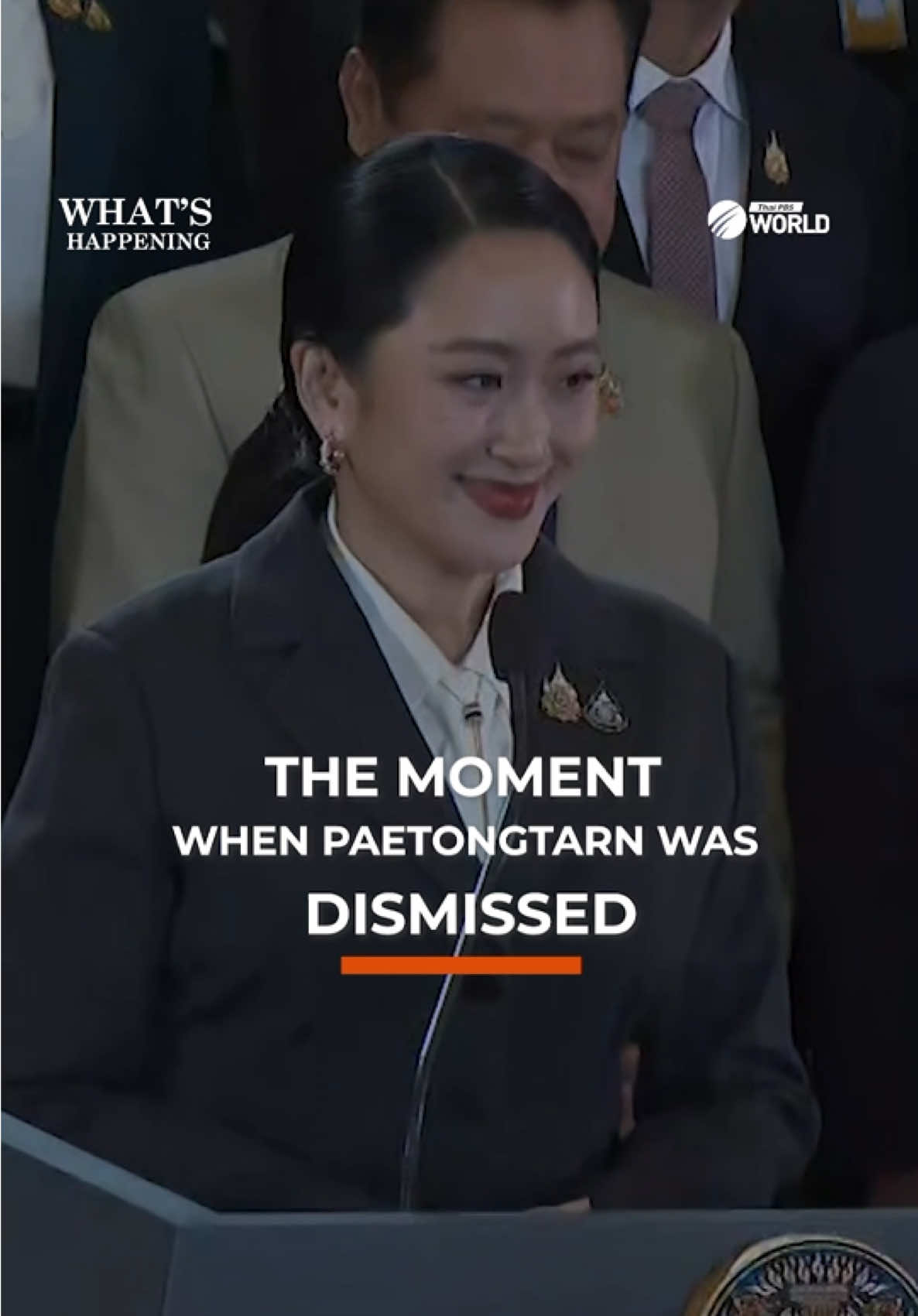Paetongtarn Shinawatra addressed the nation shortly after the Constitutional Court ruled to remove her as prime minister, along with her cabinet. From now on, Phumtham Wechayachai will serve as acting prime minister with a caretaker Cabinet.   #ThaiPBSWorld #PaetongtarnShinnawatra #ThailandUpdate #ThailandNews #การเมืองไทย   