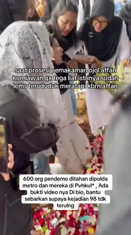 istri alm ojol korban demo #fyp #demo #ojol #brimob #polisi