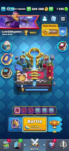 10K in Clash Royale#clashroyale #fyp #10k #10000 #10ktrophies 