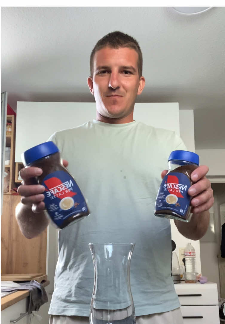 Today I received the first sample of a different Nescafe from Italy 🇮🇹from my follower🫶 #espresso #nescafe #foryou #homebarista #icedcoffee 
