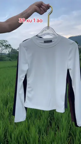 Áo thun cổ tròn dài tay tôn form nách dáng xinh cho chị em full size từ 30 đến 70 kg#xuhuong #aothundaitay #aothundaitaycogiancotron #dagony 