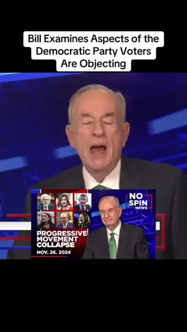 Bill Examines Aspects of the Democratic Party Voters Are Objecting #trump #billoreilly #fyp #biden #usa 