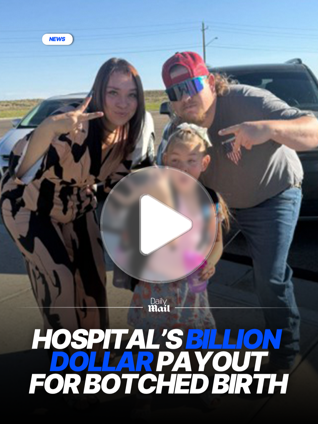 A family has been awarded nearly a billion dollars after suing a Utah hospital for botching a mother's delivery and leaving the parents with a severely disabled baby. Anyssa Zancanella was awarded $951 million in a medical malpractice lawsuit after a judge said her daughter, Azaylee, would have been safer being born in 'the bathroom of a gas station. Read more on DailyMail.com #Usa #family #utah #news