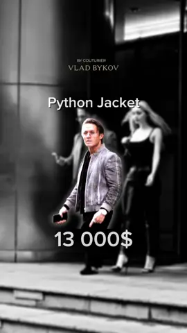 Exclusive Python Jacket 😎 bespoke style by Couturier 