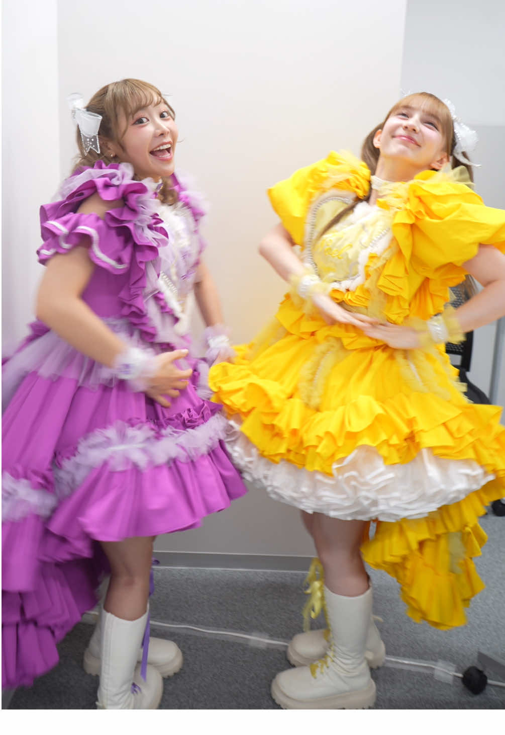 TikTok撮影は楽しんだもん勝ち♪ @早瀬ノエル (FRUITS ZIPPER) @るなぴ  #FRUITSZIPPER  #ふるっぱー  #ぴゅあいんざわーるど 