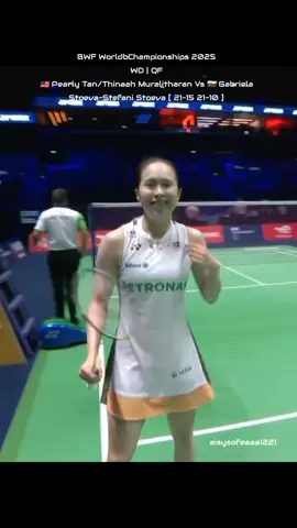 Congratulations Pearly/Thinaah👏🏻👏🏻 First Malaysia WD to win the medal in World Championship🔥🔥Paris really bring luck to them👀💪🏻#worldchampionship2025 #pearlytan #thinaahmuralitharan #paris #badmintonmalaysia #fyp 