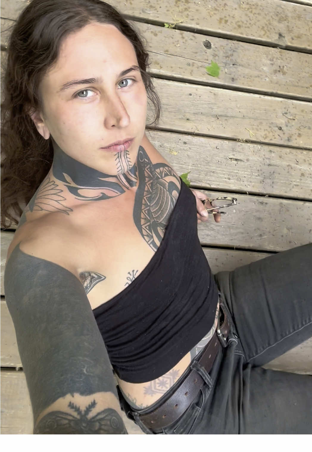 It’s a joke chill out but yes that’s what you think it is #tattoos #nature #woman #naturalhair #armpit 
