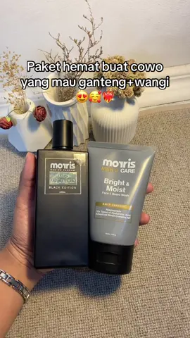 Paket Pria Ganteng & Wangi#fyp #skincareviral #facewash #parfum #morris 
