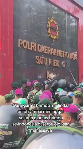 Demo se-Indonesia 29/08/05;markas brimob#indonesia🇮🇩 #unjukrasa #makobrimob #jakarta #dkijakarta 
