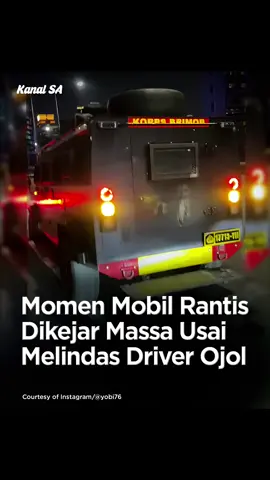 Ketegangan pecah pasca tewasnya seorang pengemudi ojek online (ojol) di Pejompongan, Tanah Abang. Kamis malam, 28 Agustus 2025, suasana kian panas ketika massa terlibat aksi kejar-kejaran dengan kendaraan taktis (rantis) milik polisi.
 
 Puluhan orang, termasuk rekan-rekan ojol almarhum, nekat mengejar rantis menggunakan sepeda motor. Dalam upaya kabur, kendaraan taktis itu bermanuver mendadak dan naik ke Jalan Layang Non Tol (JLNT) Kampung Melayu–Tanah Abang, menciptakan pemandangan dramatis yang menegangkan.
 
 #kanalsa #rantisbrimob #affankurniawan 
