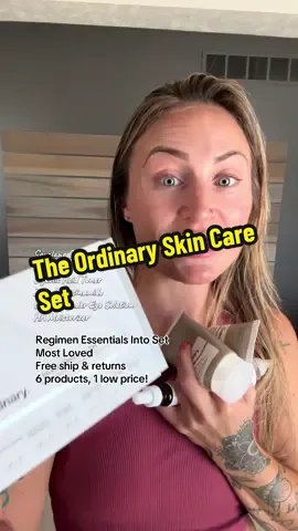The best way to try out this Brand is to grab the mini discovery set with all the essentials while it’s on this Labor Day sale! Six different products to get you started and on your way to better skin. Makes the best gift too! #labordaysale #skincare #theordinaryskincare 