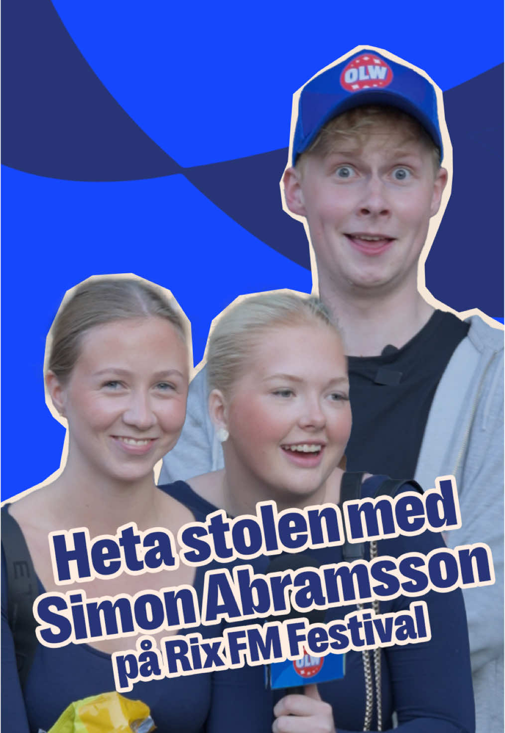 Simon utsätter festivalbesökare för heta stolen🔥 Hade du vågat?😜 @Simon Abramsson @RIX FM #chips #challenge #snacks #rixfmfestival 