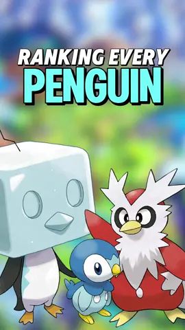 Ranking Every Penguin Pokemon from Worst to Best! #pokemon #anime #penguin #funny #ashketchum 