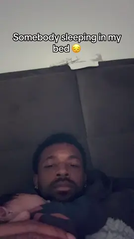 Sleeping in my bed ☹️