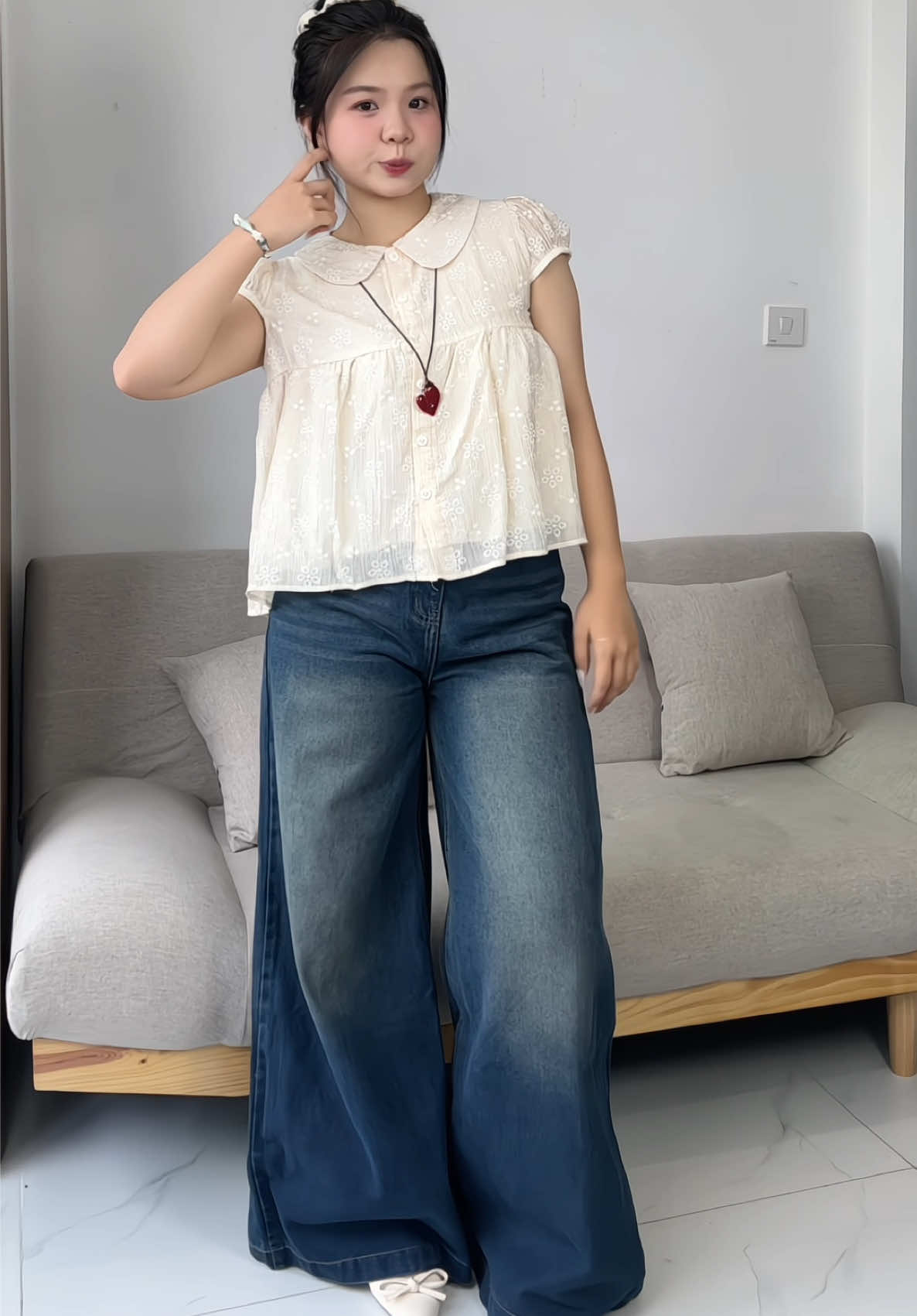 Lại bảo saii điiii 🤧🤧 #trendingtiktok #xuhuong #thoitrang #bigsize #huyền1m52 