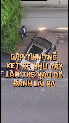 Gặp tình huống Kẹt Xe như vậy làm thế nào để thoát ra #laixe #hoclaixe #laixeoto #laixeantoan 