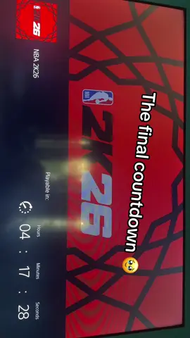 🥹🥹🥹🥹🥹🥹🥹🥹the time has come!!!!!! Can’t wait #earlyaccess #2k26 #cantsleep #cantwait 
