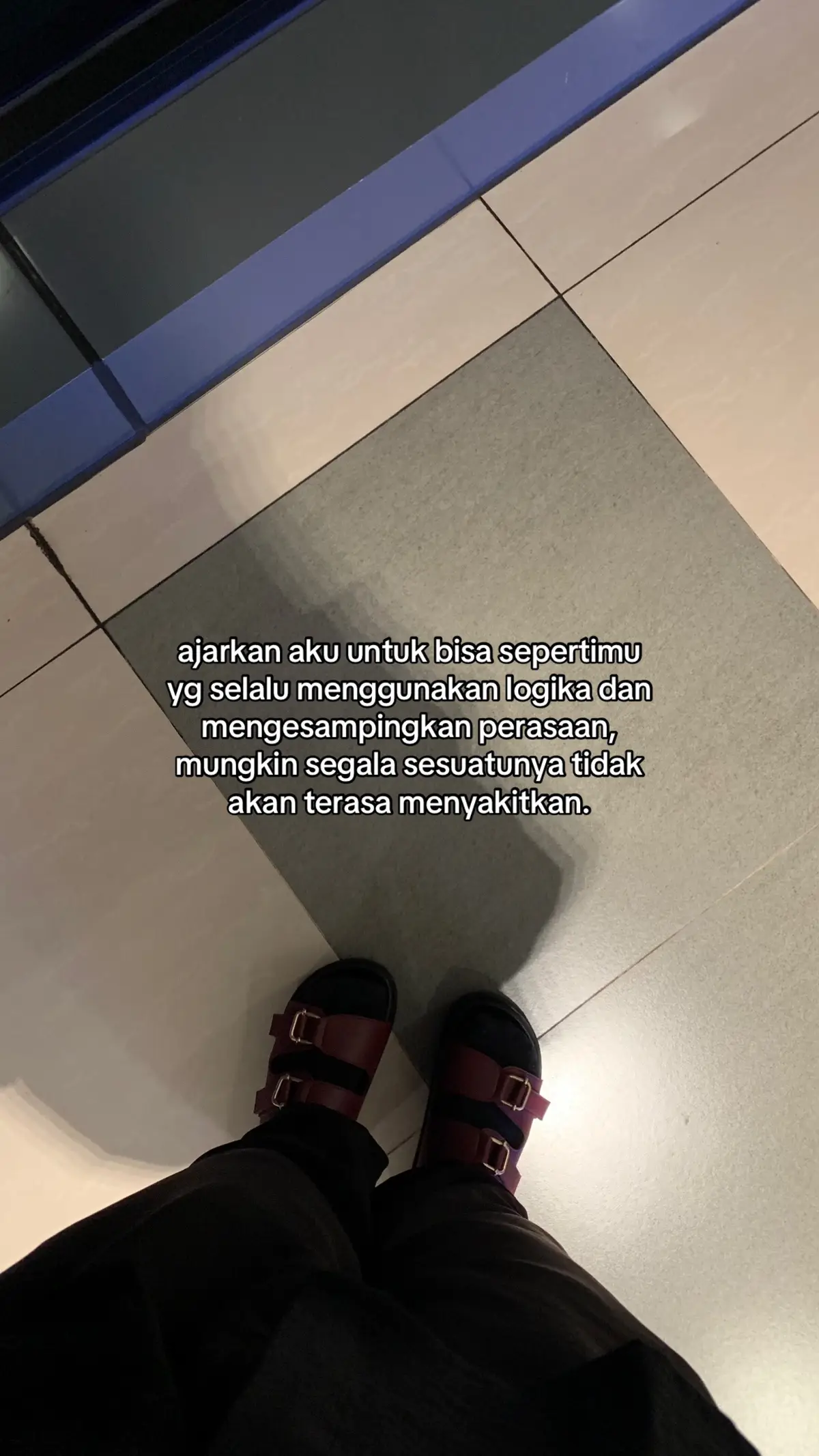 mungkin jika logika ku lebih hidup, aku tdk perlu selalu menangis ketika disakiti