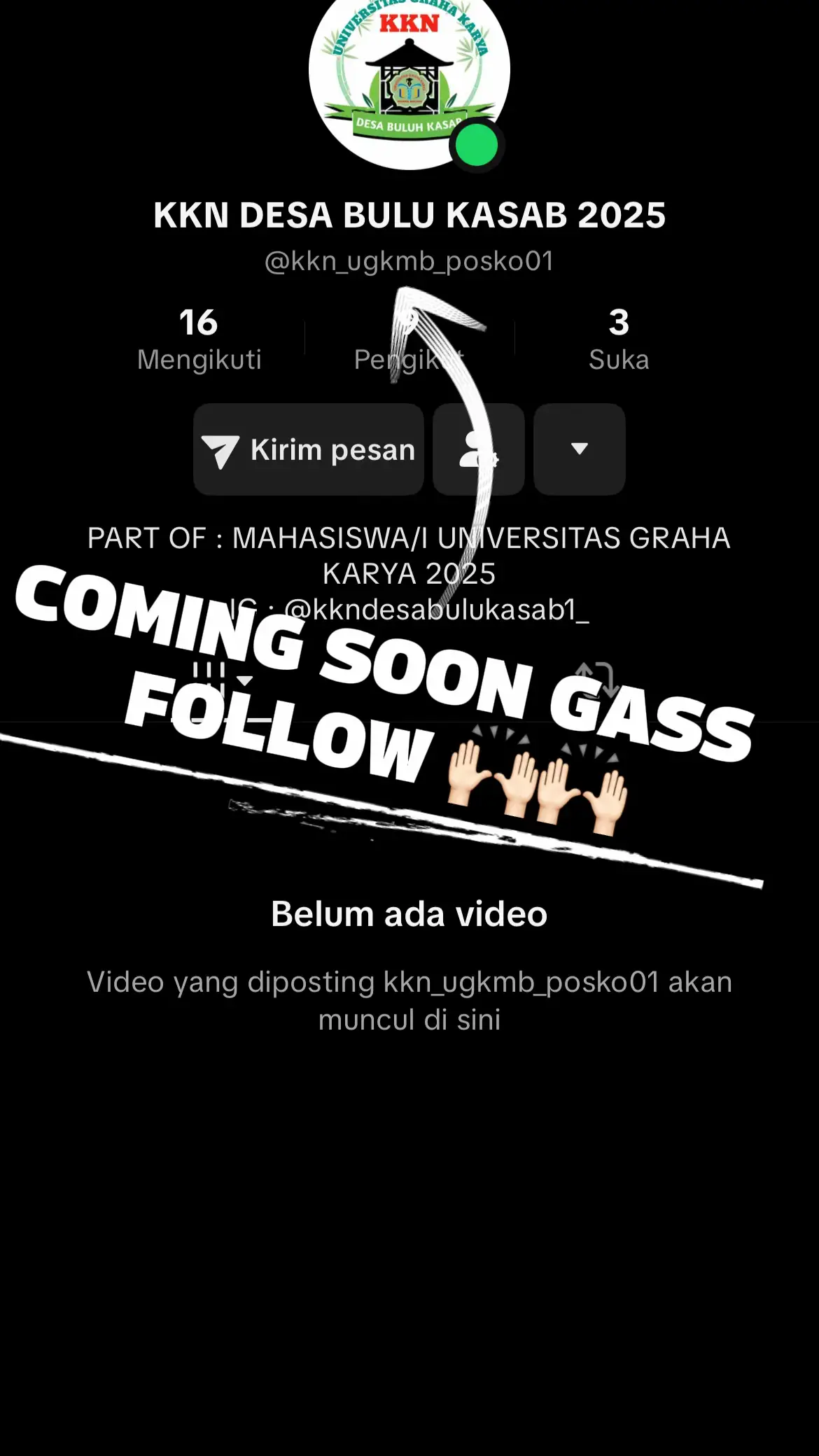 GAS RAMAIKAN @KKN DESA BULU KASAB 2025  #kkn #kknseru #muarabulian 