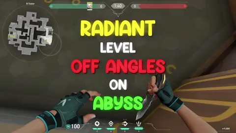 Best Radiant OFF ANGLES on Abyss 🗿 #Valorant #valoranttips #radiant #abyss #fyp