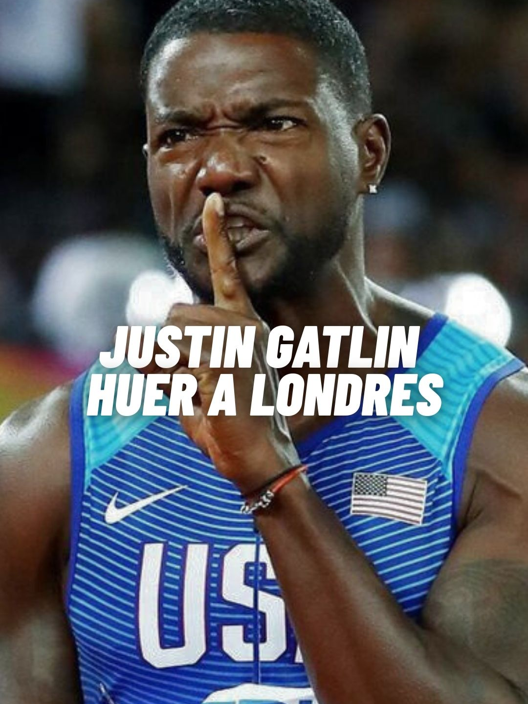 Voici l'homme le plus détesté de l'athlétisme.  #athletics #athlétisme
