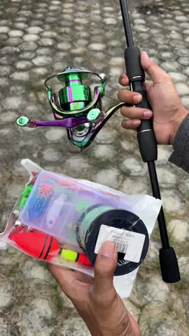 Set pancing murah meriah bisa cod juga #mancing #mancingmania #joranpancing #reelpancing #pancing                       