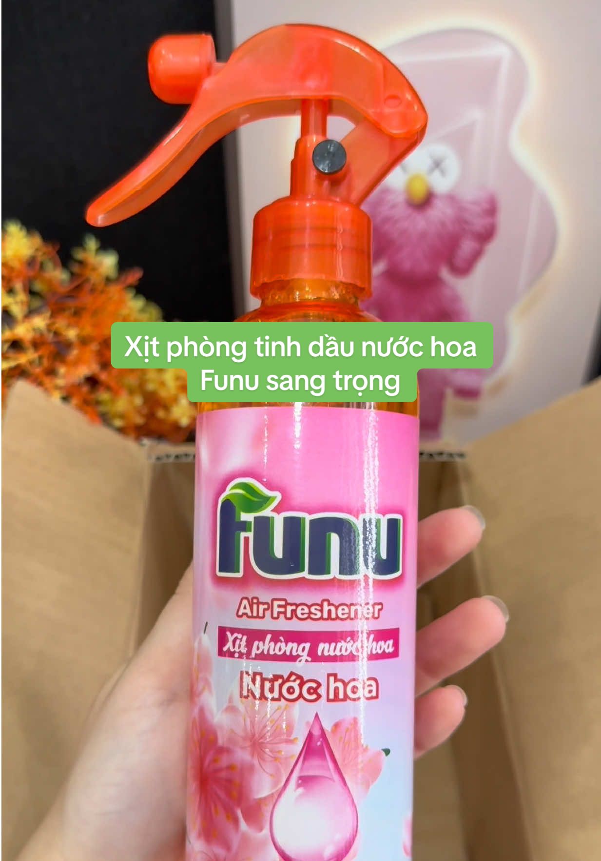 Tinh dầu xịt phòng nước hoa funu #funu #xitphong #tinhdauthomphong #vairal #xuhuong2025 