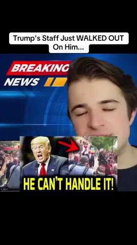 PRAT1: Trump's Staff Just WALKED OUT On Him... #harrysisson #trump #foryou #donaldtrump #harrysissonnews 