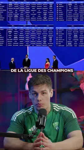 Le résumé des tirages de la Champions League | #sport #foot #footballtiktok 
