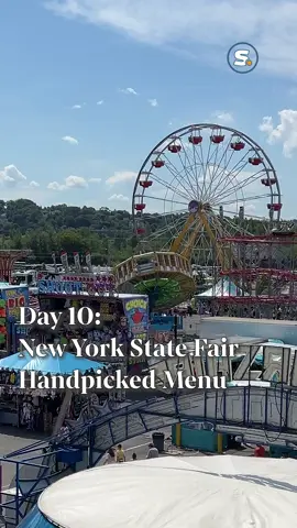 Day 10 at the NYS Fair and reporter Charlie Miller is still eating like it’s his job (because it is). Today’s messy menu: a Colombian hot dog 🇨🇴🌭, shark on a stick 🦈 and a turkey leg that beat the competition 🍗. Tap the link in our bio to see the full story. #statefair #syracuse #centralny