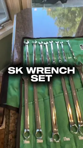 SK combination wrench sets are trusted by mechanics and professionals for precision and strength. Available in both standard and metric, these pro-grade wrenches are built to handle the toughest jobs in the shop, garage, or on the farm. Tools that work as hard as you do. #mechanictools #wrenchset #handtools #tiktokshopcreatorpicks #tiktokshopblackfriday 