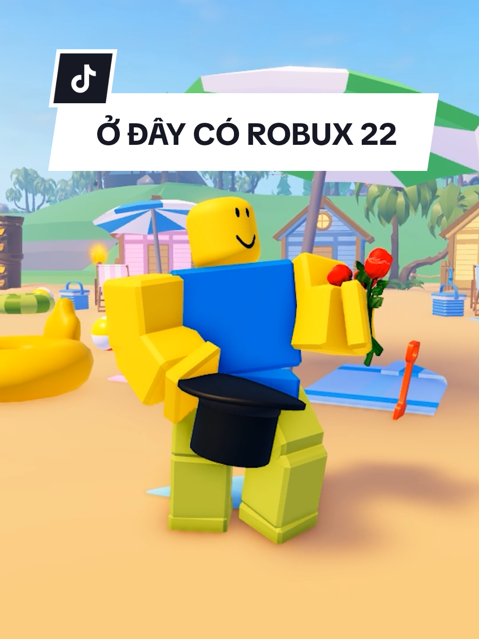 🎁 Ở ĐÂY CÓ ROBUX 22 🎁  Không còn lo mưa lạnh, vì Roblox VN đã mang 30.000 Robux tới sưởi ấm cho các bạn rồi đây 🥰 Đây là cơ hội không thể bỏ lỡ, giúp bạn rinh về tất cả những thứ trong Roblox mà mình hằng ao ước 🤩  💰 Giải thưởng: 100 phần quà, mỗi phần quà là 300 Robux ⏰ Thời gian diễn ra sự kiện: 29.08.2025 - 04.09.2025 🤩 Cách thức tham gia cực kì đơn giản:  1️⃣ C.om.m.ent u.ser.n.ame Roblox ở phần bình luận của video này 2️⃣ F.ol.low kênh TikTok Roblox VN ❗❗❗ Lưu ý: - Sự kiện chỉ áp dụng với người dùng ứng dụng Roblox VN.  - Thời gian chốt kết quả là 23:59 ngày 04.09.2025 - Kết quả sẽ được công bố trên kênh vào ngày 12.09.2025 - Tài khoản TikTok phải thực hiện đầy đủ các bước yêu cầu trên mới được tính là hợp lệ. - Roblox VN sẽ chọn người nhận thưởng ngẫu nhiên, và người may mắn nhận thưởng là người đã làm đúng và đủ các bước. Hãy nhanh tay tham gia và t.a.g thêm bạn bè để không ai bỏ lỡ cơ hội nha! 😋 😋 😋 #roblox #odaycorobux #robloxvng #robloxvietnam 