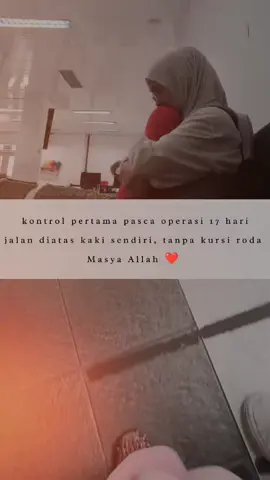 #CapCut Alhamdulillah  #pascaoperasi #tbtulangbelakang #kontrol #berjalannormal 